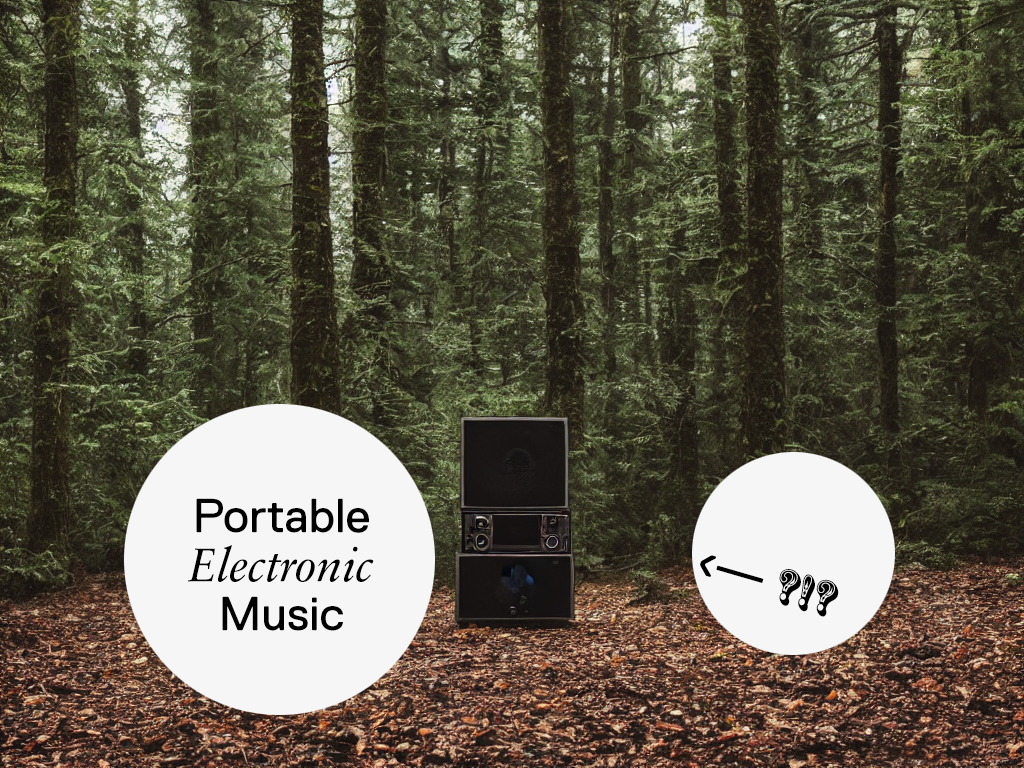 Portable Electronic Music